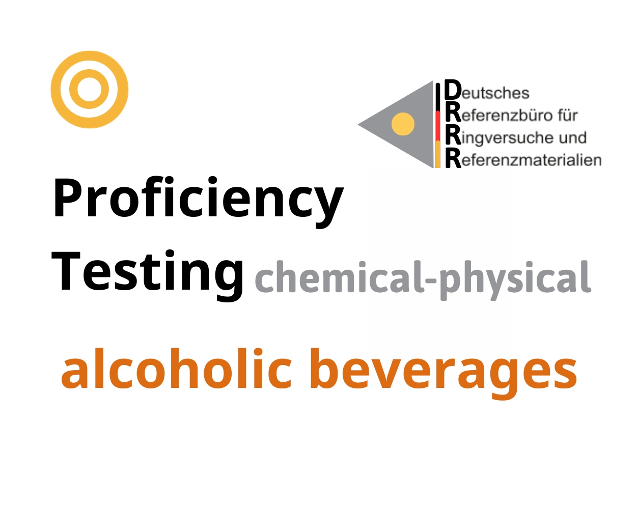 Thử nghiệm thành thạo (ISO 17043) các thông số hoá lý nền mẫu đồ uống có cồn (alcoholic beverages) Hãng DRRR, Đức